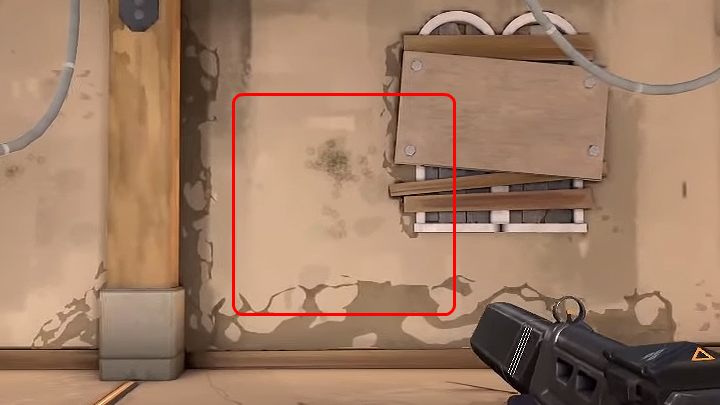 Na powyższym obrazku przedstawiono przykładowy rozrzut pocisków broni Spectre dostępnej w grze Valorant - Valorant: Pistolety maszynowe - SMGs - Valorant - poradnik do gry