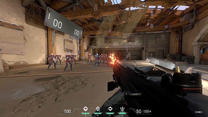 Warto także zaznaczyć fakt, że ciężkie karabiny maszynowe posiadają wysoki współczynnik penetracji ścian - Valorant: Broń ciężka - Valorant - poradnik do gry