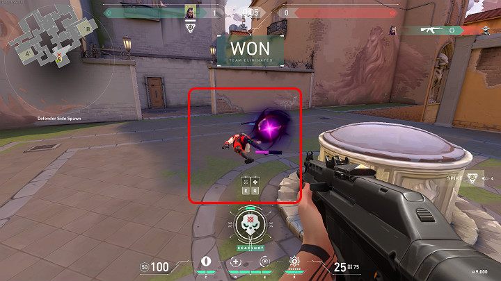 W trakcie rozgrywki należy zwrócić szczególną uwagę na to, że dusze poległych przeciwników nie utrzymują się nad ziemią przez całą rundę - Valorant: Reyna (Szturmowiec), postać, umiejętności - Valorant - poradnik do gry