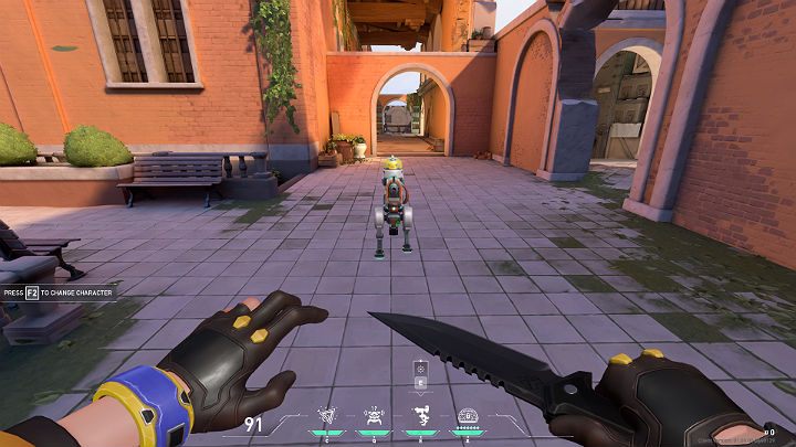 Rozstawiając Działko możesz wybrać kierunek, w którym ma być ono skierowane - Valorant: Killjoy (Strażnik), postać, umiejętności - Valorant - poradnik do gry