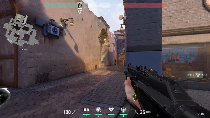 A Site to jedno z miejsc w którym drużyna atakująca może podłożyć Spikea - Valorant: Ascent - mapa, callouts dla obrońców i atakujących - Valorant - poradnik do gry