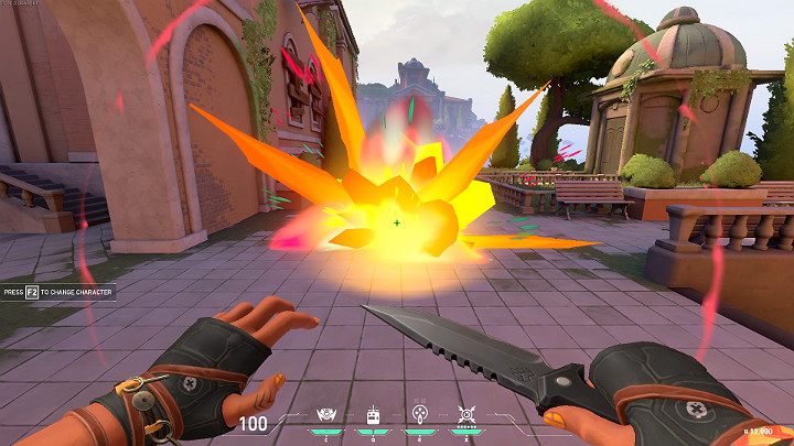 Efektywny zasięg Bombowej Paki został zmniejszony z 2 metrów do zaledwie 1 metra - Valorant: Patch 1.0 - zmiany w aktualizacji, rankedy - Valorant - poradnik do gry