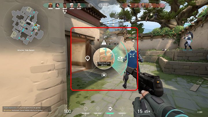 Z pomocą przychodzi system pingów - Valorant: Gra drużynowa, porady - Valorant - poradnik do gry