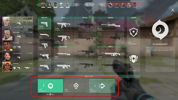 Zakupione ładunki umiejętności można wykorzystać w dowolnym czasie i nie da się ich utracić, np - Valorant: Ekonomia, porady - kredyty, rundy, zakupy - Valorant - poradnik do gry