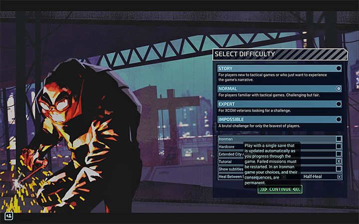 Modyfikator poziomu trudności Ironman jest doskonale znany z poprzednich części serii XCOM - XCOM Chimera Squad: Poziom trudności Ironman - jak aktywować? - XCOM Chimera Squad - poradnik do gry