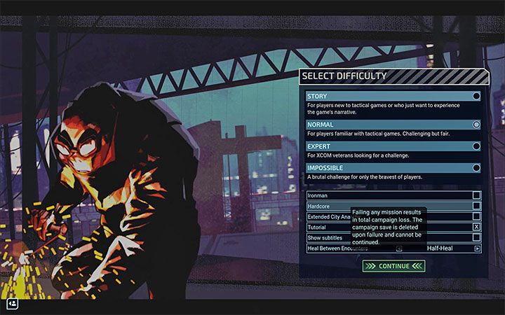 Jeżeli szukasz jeszcze większego wyzwania, to możesz załączyć również modyfikator Hardcore - XCOM Chimera Squad: Poziom trudności Ironman - jak aktywować? - XCOM Chimera Squad - poradnik do gry