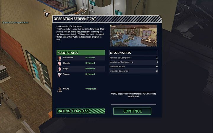 Każdą misję kończą aż dwa ekrany podsumowania - XCOM Chimera Squad: Rodzaje misji - XCOM Chimera Squad - poradnik do gry
