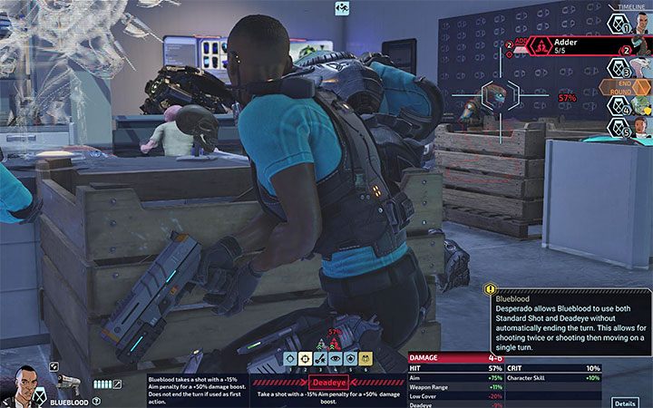 W większości przypadków ostrzelanie przeciwnika lub skorzystanie z jednej z umiejętności agenta jest równoznaczne z zakończeniem jego tury, nawet jeśli w momencie odpalania ataku posiadał on 2 punkty akcji - XCOM Chimera Squad: Walka - porady - XCOM Chimera Squad - poradnik do gry