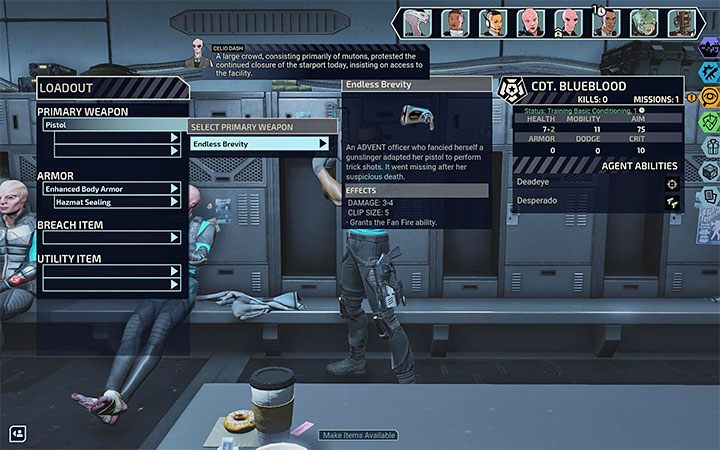 Każdą zdobytą epicką broń musisz umieścić w inwentarzu wybranego przez siebie agenta - dokonuje się podmiany starej broni na nową - XCOM Chimera Squad: Lepsze bronie, granaty - jak zdobywać? - XCOM Chimera Squad - poradnik do gry