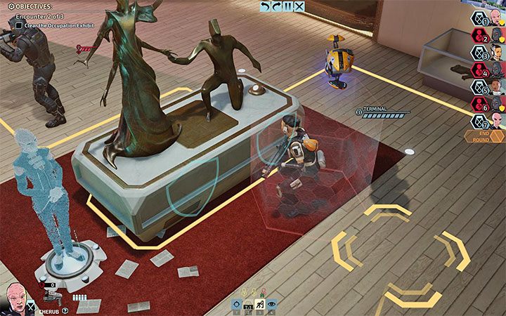 Wspomniana zdolność pozwala na utworzenie tarczy energetycznej, którą można otoczyć Cheruba lub jednego z jego sojuszników - XCOM Chimera Squad: Osiągnięcia - XCOM Chimera Squad - poradnik do gry