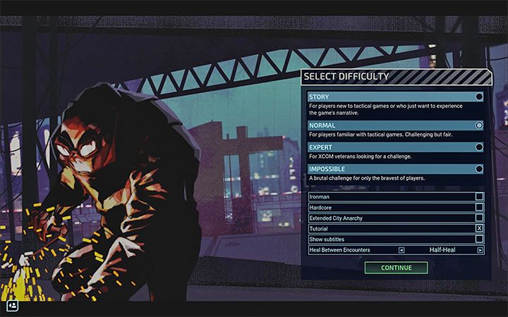 W grze XCOM: Chimera Squad dostepne są 4 główne poziomy trudności - XCOM Chimera Squad: Poziomy trudności - główne, dodatkowe - XCOM Chimera Squad - poradnik do gry