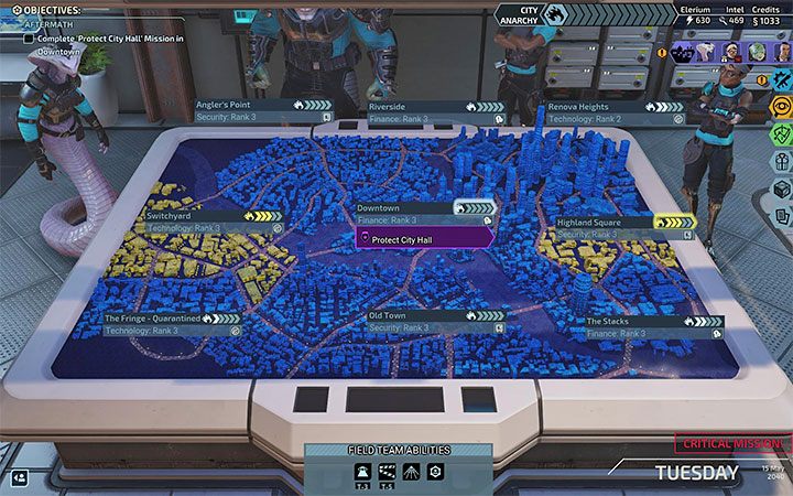 Do ścisłego finału kampanii awansujesz po tym jak powstrzymasz wszystkie 3 frakcje, tzn - XCOM Chimera Squad: Kampania - jak wygląda? - XCOM Chimera Squad - poradnik do gry
