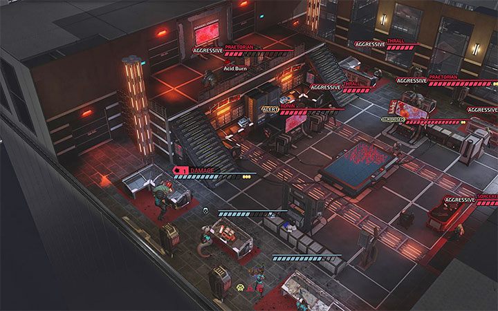 Czwarta bitwa rozgrywa się w centrum dowodzenia Atlasu i będzie tu przebywał ostatni boss - Sovereign - XCOM Chimera Squad: Kampania - jak wygląda? - XCOM Chimera Squad - poradnik do gry