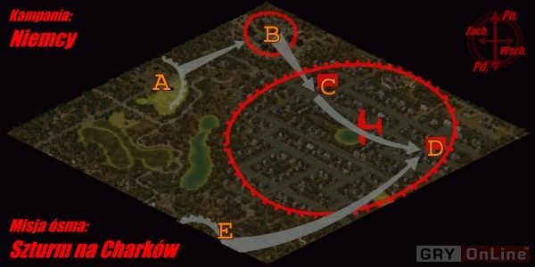 Oto prawdziwa sposobność do wyżycia się i spalenia nadmiaru testosteronu - Misja 8 | Kampania niemiecka | Sudden Strike 2 - Sudden Strike 2 - poradnik do gry