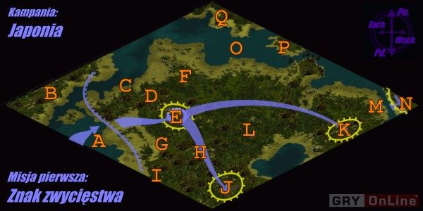Przyznam się szczerze, że nie wiem, co trzeba zrobić, żeby komputer zechciał zaliczyć wykonanie tej misji - Misja 1 | Kampania japońska | Sudden Strike 2 - Sudden Strike 2 - poradnik do gry
