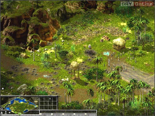 Plaża C : Tu należy wyładować swoje wojska, zebrać je w grupę, oficerów rozstawić na skraju i kazać im spoglądać przez lornetkę we wszystkie strony - Misja 1 | Kampania japońska | Sudden Strike 2 - Sudden Strike 2 - poradnik do gry