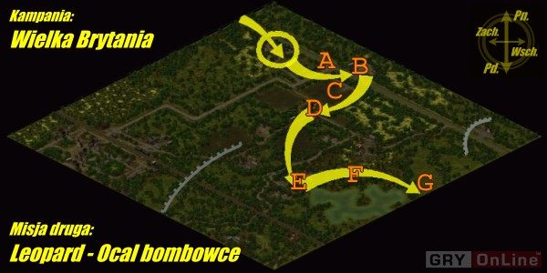 W tej misji praktycznie nie pojawia się, żadna nowość pod względem taktyki, którą należy stosować - Misja 2 | Kampania brytyjska | Sudden Strike 2 - Sudden Strike 2 - poradnik do gry