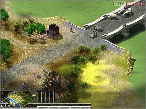 Działa muszą sobie dawać radę same, a wozy z amunicją również automatycznie je zaopatrywać - Kampania brytyjska - Misja 5 | Kampania brytyjska | Sudden Strike 2 - Sudden Strike 2 - poradnik do gry