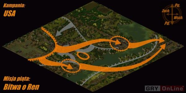 1 - Misja 5 | Kampania amerykańska | Sudden Strike 2 - Sudden Strike 2 - poradnik do gry