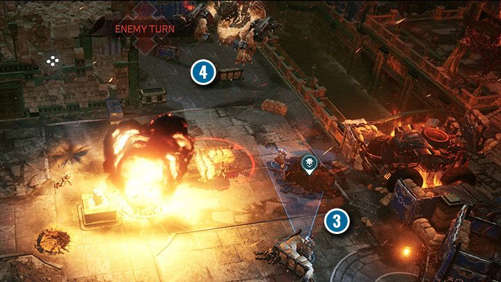 Na mapie często pojawią się posiłki wroga - Gears Tactics: Brumak, boss - jak walczyć, jak pokonać? - Gears Tactics - poradnik do gry