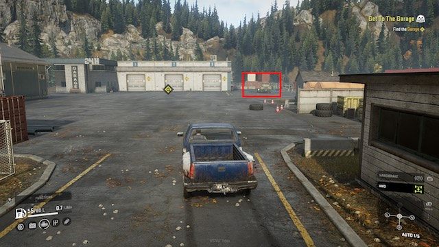 Tam znajduje się ciężarówka Fleetstar. Wystarczy podjechać, by ją odblokować. - SnowRunner: Porady na start - SnowRunner - poradnik do gry