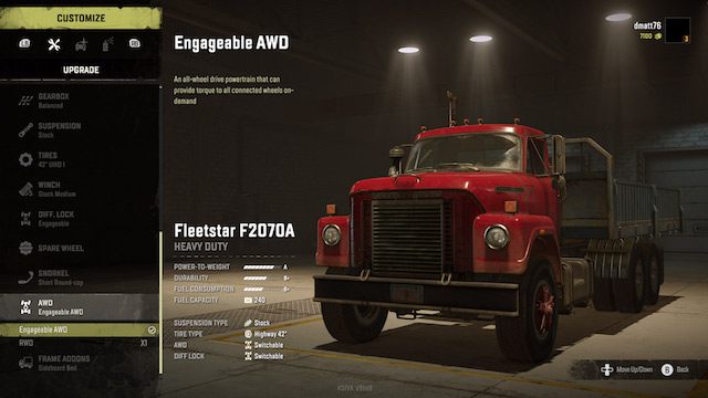 Fleetstar 2070A to świetny wybór na start. - SnowRunner: Porady na start - SnowRunner - poradnik do gry