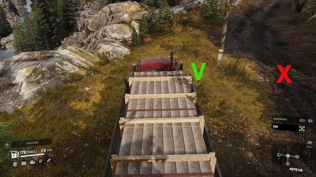 Przejazd po trawce powinien być sprawniejszy niż po błocie - zwłaszcza gdy nie ma się odpowiednich opon. - SnowRunner: Porady na start - SnowRunner - poradnik do gry