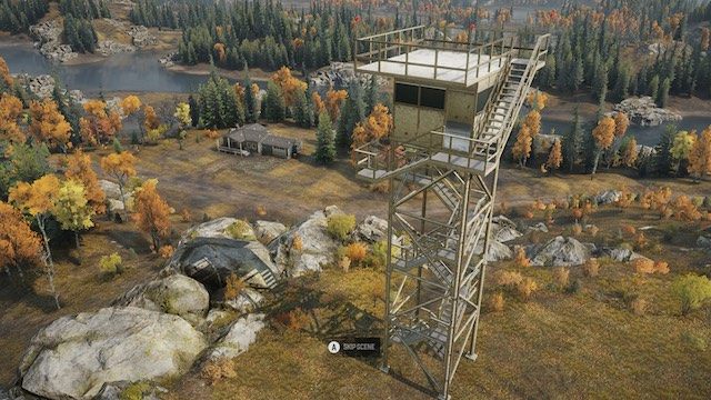 Zaliczanie wież odsłania istotne punkty na mapie. - SnowRunner: Porady na start - SnowRunner - poradnik do gry