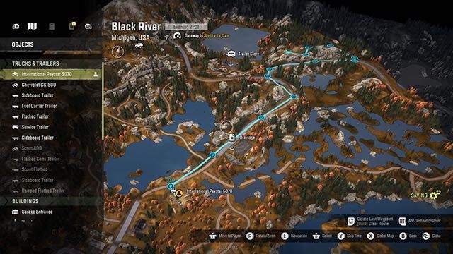 W terenie zawsze używaj napędu AWD na cztery koła, a w szczególnych przypadkach niskiego biegu i blokady dyferencjału - SnowRunner: Porady na start - SnowRunner - poradnik do gry