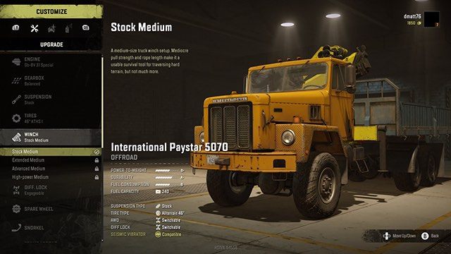 Podstawowy tryb to szybka wyciągarka (Quick Winch), który jednym przyciskiem zaczepia samochód o punkt w terenie, o ile jakiś jest w zasięgu - SnowRunner: Wyciągarka - działanie, jak używać - SnowRunner - poradnik do gry