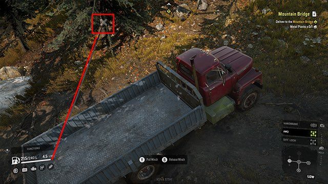 Pamiętaj, że możesz zaczepić pojazd z tyłu, by podciągnąć się do przodu - SnowRunner: Wyciągarka - działanie, jak używać - SnowRunner - poradnik do gry