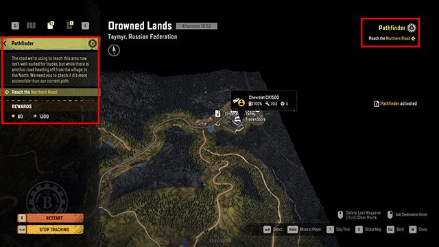 Aktywuj zadanie Tropiciel (Pathfinder) - SnowRunner: Rozpadlina, Rosja - jak odblokować? - SnowRunner - poradnik do gry
