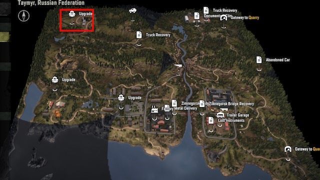 1 - SnowRunner: Zimnogórsk (Zimnegorsk) - mapa, ukryte części, pojazdy - SnowRunner - poradnik do gry