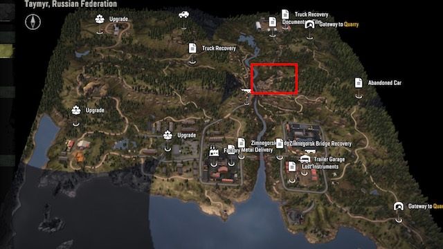 5 - SnowRunner: Zimnogórsk (Zimnegorsk) - mapa, ukryte części, pojazdy - SnowRunner - poradnik do gry