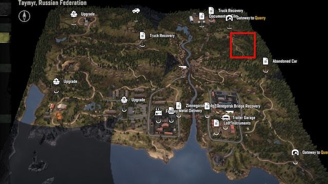 6 - SnowRunner: Zimnogórsk (Zimnegorsk) - mapa, ukryte części, pojazdy - SnowRunner - poradnik do gry