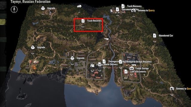 11 - SnowRunner: Zimnogórsk (Zimnegorsk) - mapa, ukryte części, pojazdy - SnowRunner - poradnik do gry
