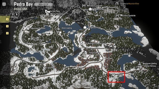 3 - SnowRunner: Zatoka Pedro (Pedro Bay) - mapa, ukryte części, pojazdy - SnowRunner - poradnik do gry
