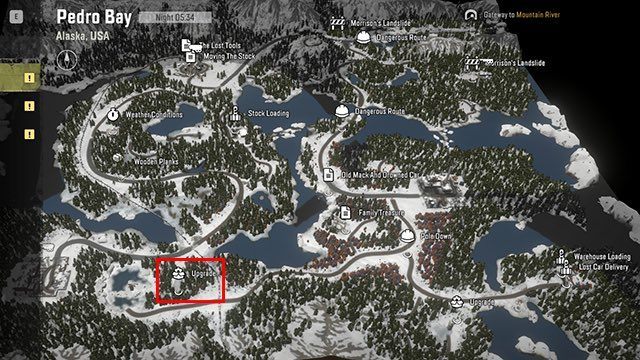 4 - SnowRunner: Zatoka Pedro (Pedro Bay) - mapa, ukryte części, pojazdy - SnowRunner - poradnik do gry