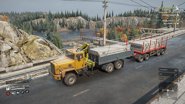 Przyczepa oszczędza czas. - SnowRunner: Przyczepy i naczepy - pojazdy, ciężarówki - SnowRunner - poradnik do gry