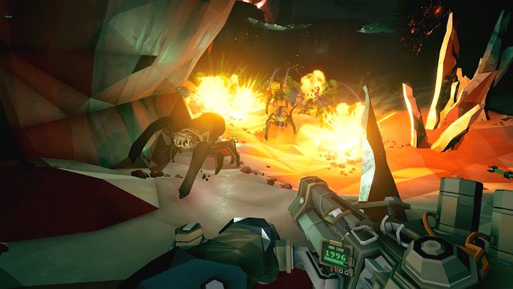 Należy tutaj także zaznaczy fakt, że Sticky Grenade wywołuje strach wśród wrogów - Deep Rock Galactic: Gunner- przedmioty do rzucania - Deep Rock Galactic - poradnik do gry