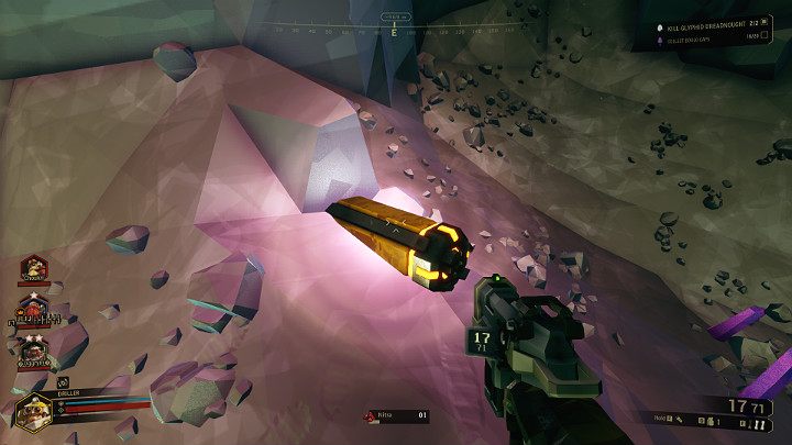 Baterie rozrzucone są w pewnej odległości od skrzyni więc trzeba będzie ich poszukać - Deep Rock Galactic: Skrzynie ładunkowe - Deep Rock Galactic - poradnik do gry
