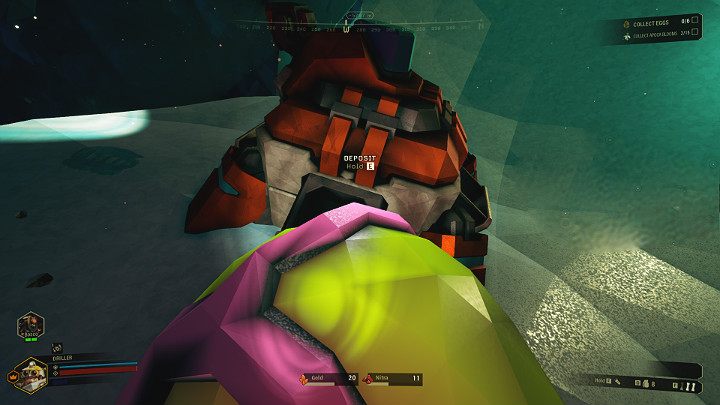 Po zdobyciu jaja Twoja postać będzie poruszać się znacznie wolniej i nie będzie w stanie wykonywać żadnych innych akcji - Deep Rock Galactic: Egg Hunt - główny cel misji - Deep Rock Galactic - poradnik do gry