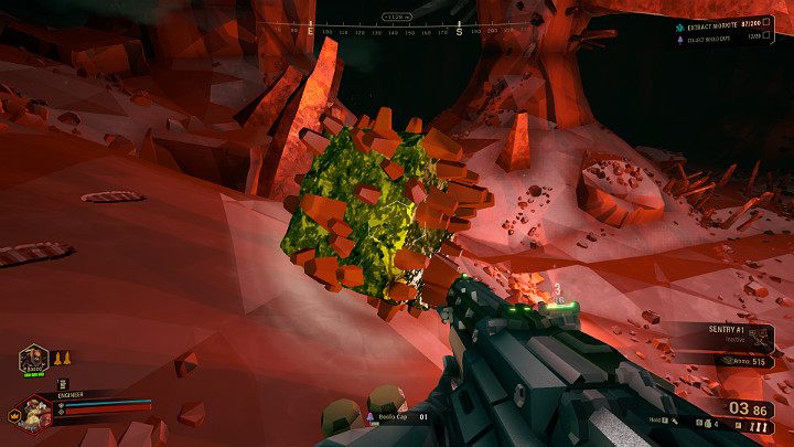 Bismor to rzadki materiał rzemieślniczy wykorzystywany do ulepszania wyposażenia - Deep Rock Galactic: Bismor - minerał, zasób - Deep Rock Galactic - poradnik do gry