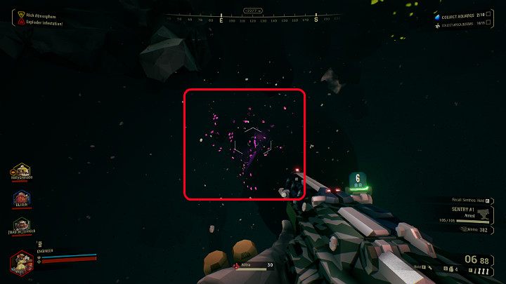 Złoże minerału Bittergem jest zazwyczaj bardzo trudno dostępne ze względu na swoją olbrzymią wartość - Deep Rock Galactic: Bittergem - minerał, zasób - Deep Rock Galactic - poradnik do gry