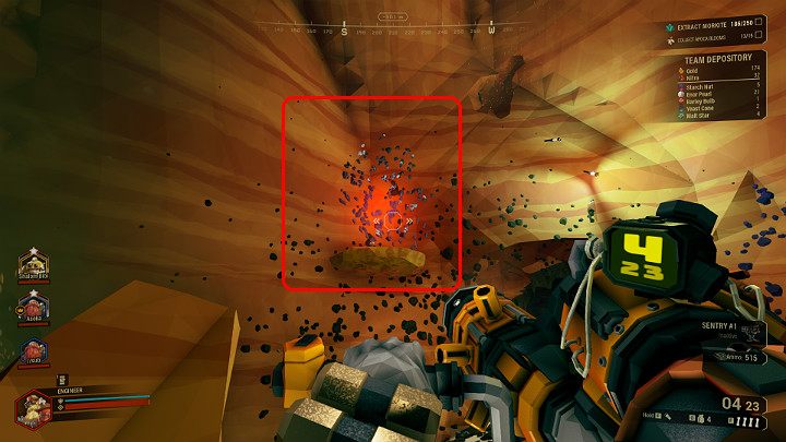 Tajemniczy przedmiot ERR://23¤Y%/ nie pokazuje się na radarze i bardzo łatwo go przeoczyć - Deep Rock Galactic: ERR://23¤Y%/ - zasób, przedmiot - Deep Rock Galactic - poradnik do gry