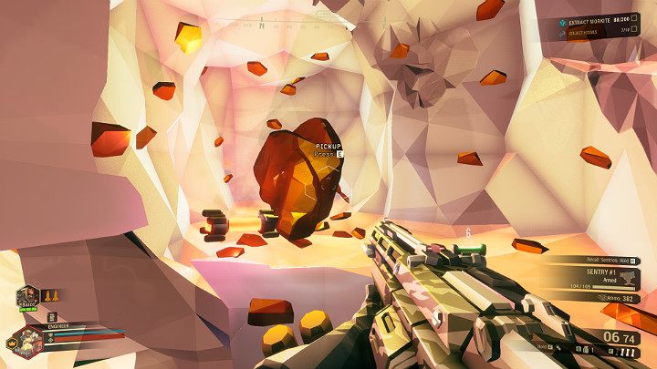 Każda bryła skompresowanego złota po zdeoponowaniu jest warta od 150 do nawet 250 zwykłych odłamków złota co skutkuje uzyskaniem sporej ilości dodatkowych kredytów i punktów doświadczenia - Deep Rock Galactic: Gold - zasób, przedmiot - Deep Rock Galactic - poradnik do gry