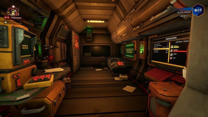 Wszystkie przedmioty kosmetyczne, które Graczowi udało się kupić w sklepie z akcesoriami lub zdobyć w trakcie rozgrywki w Deep Rock Galactic trafiają do garderoby - Deep Rock Galactic: Stacja kosmiczna (Space Rig), mapa, porady - Deep Rock Galactic - poradnik do gry