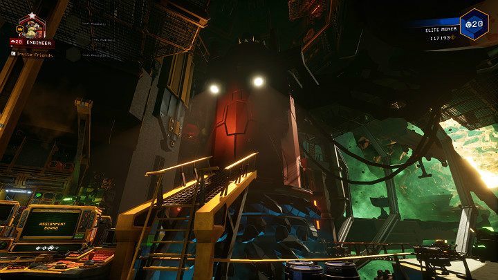 Assignment Terminal to miejsce, w którym Gracz może zapisać się do specjalnych zadań, które składają się z kilku etapów - Deep Rock Galactic: Stacja kosmiczna (Space Rig), mapa, porady - Deep Rock Galactic - poradnik do gry