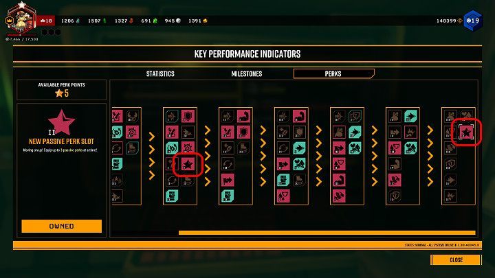 Na planszy z umiejętnościami w 4 i 5 kolumnie możesz znaleźć Perk o nazwie New Passive Perk Slot - Deep Rock Galactic: Perki - najlepsze, jak zdobyć? - Deep Rock Galactic - poradnik do gry