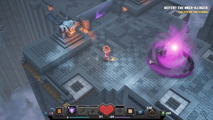 Po pokonaniu tej znacznie łatwiejszej fazy wroga czas na prawdziwe wyzwanie - Minecraft Dungeons: Arch-Illager, boss - jak pokonać? Opis walki - Minecraft Dungeons - poradnik do gry